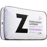 MALOUF Zoned Dough Memory Foam Infused with Real Lavender-Natural Oil Aromatherapy Pillow Spray Included, King