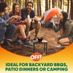 OFF! Backyard Citronella Scented Candle, Ambiance Enhancing Centerpiece, Burns for up to 25 Hours, 8 oz (Pack of 2)