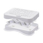 OXO Good Grips GreenSaver Mounted Crisper Drawer Insert with Suction Cups (2 Pack),White