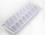 Kitch Easy Release White Ice Cube Tray, 16 Cube Trays (Pack of 4) (4 Pack - 64 Cubes)
