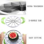 ZaH Melon Slicer Multifunctional Handheld Round Divider Watermelon Cutter Fruits Cutting Slicing Kitchen Tools
