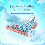 Avolare Cooling Pillow Cases, Arc-Chill Q-max>0.5 Cool Pillowcases for Hot Sleepers, Soft Silky 20" x 30" Summer Pillow Cover with Zipper (Blue, Standard & Queen Size)