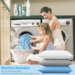 Avolare Cooling Pillow Cases, Arc-Chill Q-max>0.5 Cool Pillowcases for Hot Sleepers, Soft Silky 20" x 30" Summer Pillow Cover with Zipper (Blue, Standard & Queen Size)