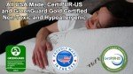Relax HOME LIFE Ultra-Luxury Full Size Body Pillow All USA Best Shredded Memory Foam & Cool-Vent Viscose of Bamboo Cover | Long Cuddle Size for Pregnancy, Side, & Stomach Sleepers | Adult 20 x 54
