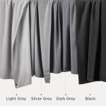 Bedsure Cooling Pillow Cases Queen Size Set of 2, Rayon Derived from Bamboo Cooling Pillowcases for Hot Sleepers, Cool Pillow Covers with Envelope Closure, Gifts for Women Men, Dark Grey, 20x30 Inches