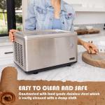 Whynter ICR-300SS 0.5-Quart Stainless Steel Rolled Ice Cream Maker With Compressor