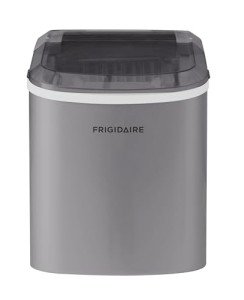 Frigidaire EFIC118-SILVER-KL Ice Maker Machine, Compact Countertop, Silver