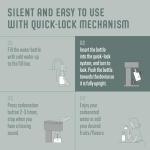 Mysoda Woody Sparkling Water Maker - Silent Carbonated Water Machine Made of Renewable Wood Composite and 1L Water Bottle - Without CO2 Cylinder - Seltzer Maker Machine - Colour Sage Green