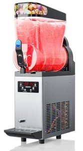 Leacco Commercial Slushie Machine, Frozen Drink Margarita Machine Smoothie Slushy Maker Stainless Steel 110V