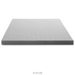 LUCID Bamboo Charcoal Infused Memory, 3 Inch, Hypoallergenic, Cooling Ventilation, CertiPUR-Certified Foam Mattress Topper, Twin XL