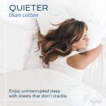 Hotel Sheets Direct 3 Piece Full Duvet Cover Set, 100% Viscose Derived from Bamboo Comforter Cover with 2 Pillow Shams, Moisture-Wicking, Silky Soft Texture, Cooling, Breathable, Easy Care, Dark Gray