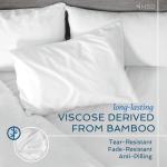 Hotel Sheets Direct 3 Piece Full Duvet Cover Set, 100% Viscose Derived from Bamboo Comforter Cover with 2 Pillow Shams, Moisture-Wicking, Silky Soft Texture, Cooling, Breathable, Easy Care, Dark Gray