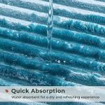 FRESHMINT Ultra Soft Charcoal Infused Memory Foam Bath Mat 20" x 32", Bath Rugs for Bathroom Non-Slip, Thick & Water Absorbent Bathroom Rugs, Room Accessories Shower Floor Mat, Washable, Cool Water