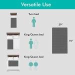 Adamson B10 Bed Cooling System - Twin 75” L x 39” W - New - 100% Cotton Mattress Cooling Bed Pad for Night Sweats - Water Bed Cooler Ideal for Hot Sleepers - Improved Mattress Cooling System