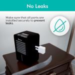 Adamson B10 Bed Cooling System - Twin 75” L x 39” W - New - 100% Cotton Mattress Cooling Bed Pad for Night Sweats - Water Bed Cooler Ideal for Hot Sleepers - Improved Mattress Cooling System