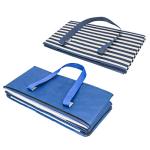 Planet E Reusable Grocery Picnic Shopping Bags - Heavy Duty Colorful Collapsible Boxes (Pack of 3)