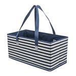 Planet E Reusable Grocery Picnic Shopping Bags - Heavy Duty Colorful Collapsible Boxes (Pack of 3)