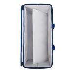 Planet E Reusable Grocery Picnic Shopping Bags - Heavy Duty Colorful Collapsible Boxes (Pack of 3)