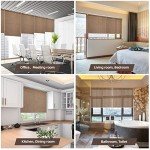 RED GRAPES Roller Window Shades,Light Filtering Roller Shade,Window Blinds,Roll Up and Down Blinds for Home,Easy to Install(Coffee, 23" W x 72" H)