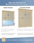 Kerxwerd Motorized Roller Shades, 100% Blackout Smart Shade, Motorized Roller Blinds with Remote Compatible with Alexa Google via Hub, Electric Roller Blind for Window Customized, Jacquard Beige