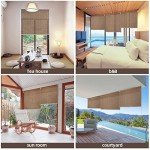 RED GRAPES Roller Window Shades,Light Filtering Roller Shade,Window Blinds,Roll Up and Down Blinds for Home,Easy to Install(Coffee, 23" W x 72" H)