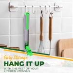 Aisle 3 Essentials 2-PC Stainless Steel Windmill Watermelon Cutter Slicer Tool & Melon Baller Scoop Set - Kitchen Gadgets, Fruit & Vegetable Cutters, Easy Slicer, Cube Cutter, Knife Corer