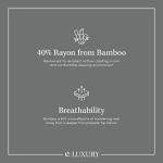 ExceptionalSheets Rayon from Bamboo Mattress Pad with Fitted Skirt - Extra Plush Cooling Topper - King