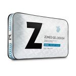 Z ZONED GEL DOUGH Gel-Infused Memory Foam Bed Pillow - 5-year Warranty - King - Low Loft