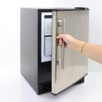 Maxx Ice MIMC15C, Countertop or Built-in Ice Maker, 15 lbs, in Stainless Steel
