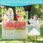 VALONDINO 48L Snow Cone Machine, 500LB/H Commercial Shaved Ice Machine for Snow Cones, 300W Electric Fluffy Snow Cone Maker for Party, Suitable for Party Activities, Family Gatherings, Sale