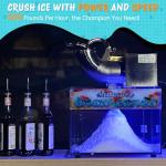 VALONDINO 48L Snow Cone Machine, 500LB/H Commercial Shaved Ice Machine for Snow Cones, 300W Electric Fluffy Snow Cone Maker for Party, Suitable for Party Activities, Family Gatherings, Sale