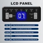 Ice Maker Commercial Ice Machine, 105lbs Per Day, Auto-Cleaning, Countertop Ice Maker with Basket and Scoop, for Home Party/RV Camping