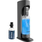 Drinkmate OmniFizz Sparkling Water and Soda Maker, Carbonates Any Drink, with 3oz CO2 Test Cylinder (Matte Black)