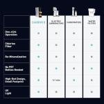 Carbon8 Sparkling Water Maker Machine, Home Soda Stream Machine, Screw-In CO2 Carbonator, Countertop Water Mineralizer, Seltzer Soda Maker Dispenser, CO2 Cylinder Not Included, Aluminum