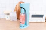 Drinkmate OmniFizz Sparkling Water and Soda Maker, Carbonates Any Drink Without Diluting It, CO2 Cylinder Not Included (Arctic Blue)