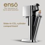 SodaStream Enso Sparkling Water Maker Kit - includes CO2 and Carbonating Bottle
