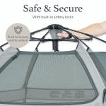 Light Grey POP 'N GO Baby Playpen - Indoor & Outdoor Playpen for Babies and Toddlers - Baby Beach Tent, Foldable, Portable W/Canopy & Travel Bag - Pop Up Pack and Play Yard