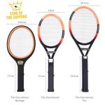 The Executioner Fly Killer Mosquito Swatter Racket Wasp Bug Zapper Indoor Outdoor Over 50cm Long