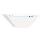 gardner WS-85 Wall Sconce Fly Light Trap - Hides Captured Flies, Mosquitoes, Other Insects – Shatterproof UV Lamp –Homes, Kitchens, Restaurants, and Other Work Spaces - White