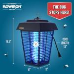 Flowtron Bug Zapper, 1-1/2 Acre of Outdoor Coverage with Powerful 80W Bulb & 5600V Instant Killing Grid, Electric Insect, Fly & Mosquito Zapper, Made in The USA