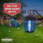 Flowtron Bug Zapper, 1 Acre of Outdoor Coverage with Powerful 40W Bulb & 5600V Instant Killing Grid, Electric Insect, Fly & Mosquito Zapper, Made in The USA