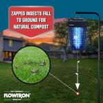 Flowtron Bug Zapper, 1-1/2 Acre of Outdoor Coverage with Powerful 80W Bulb & 5600V Instant Killing Grid, Electric Insect, Fly & Mosquito Zapper, Made in The USA