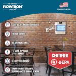 Flowtron Indoor Bug Zapper | Electric Fly & Insect Killer with 80W UV Light, Pheromone Lure Attractant, Shock Kill Grid & Reflector Panels | 1200 Sq Ft for Kitchen, Restaurant & Barn, UL Certified