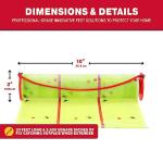 Catchmaster Giant Fly Glue Trap 1-Pack 30 Feet Each, Adhesive Fly Traps Outdoor, Sticky Bug Catcher, Bulk Flying Insect Paper Roll, Pet Safe Pest Control for Garage, Barn, Greenhouse & Garbage Room