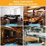 Gardner WS-95 Wall Sconce Fly Light Trap Lamp – Powerful UV Light - Fly Traps for Indoor, Bug Catcher & Other Flying Insect Trapper Use in Kitchens, Restaurants, and Other WorkSpaces (White)