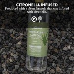 32oz Lamp Oil and Torch Fuel – Extra Strength Citronella Oil – Clear Paraffin Lamp Oil – Clean Burning & Smokeless – Perfect for Lanterns, Torches, Indoor & Outdoor Oil Lamp