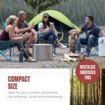 Coleman Scented Outdoor Citronella Candle with Wooden Crackle Wick, Pine Scent, 6 oz (Pack of 6)