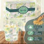 WarmEmbrace Citronella Candles Outdoor & Indoor, 40oz Large Citronella Candle 200H Burning Long Lasting, Soy Scented, 3-Wick Natural Soy Wax for Patio, Garden, Backyard, Camping, Cookout