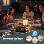 WarmEmbrace Citronella Candles Outdoor & Indoor, 40oz Large Citronella Candle 200H Burning Long Lasting, Soy Scented, 3-Wick Natural Soy Wax for Patio, Garden, Backyard, Camping, Cookout