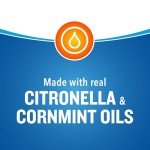 Cutter Candle, Outdoor Soy Wax Candle Made with Real Citronella Oil and Cornmint Oil Reduces The Presence of Mosquitoes with A Light, Fragrant Citronella and Mint Scent, 17 Ounces